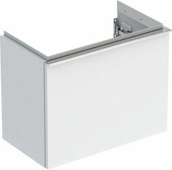 Geberit iCon dulap 52x30.7x41.5 cm sub chiuveta pe perete alb-crom 502.302. 01.2 (502302012)