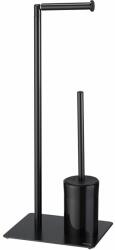 Sealskin Tube suport cu perie wc negru 800203 (800203)