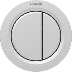 Geberit Typ 01 buton de spălare pentru WC crom mat 116.050. JQ. 1 (116050JQ1)