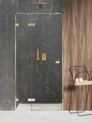 NEW TRENDY Avexa Gold Shine uși de duș 140 cm înclinabilă EXK-1642