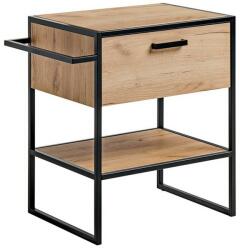Comad Brooklin dulap cu blat 70x50x75 cm sub chiuveta pe picioare stejar BROOKLIN825AFSC (BROOKLIN825AFSC)