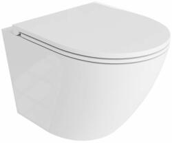 Lavita Sofi One vas wc cu capac soft-close agăţat fără margine alb lucios 5900378310471 (5900378310471)
