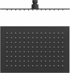 TRES cap de duș 30x20 cm dreptunghiular negru 134315007NM (134315007NM)