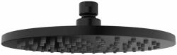 Omnires SlimLine cap de duș 20x20 cm rotund negru WG120BL (WG120BL)