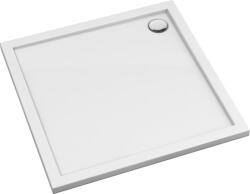 Omnires Merton cădiță de duș pătrată 90x90 cm alb MERTON90/KBP (MERTON90KBP)