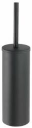 WENKO Bosio suport cu perie wc negru 24329100 (24329100)