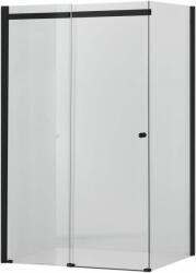 Hagser Frida cabină de duș 120x80 cm dreptunghiular negru mat/sticlă transparentă HGR18000020 (HGR18000020)
