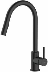 Oltens Litla baterie bucătărie pe picior negru mat 35204300 (35204300)