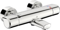 Oras Care baterie cadă-duș perete cu termostat crom 5762G (5762G)