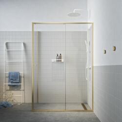 Sealskin Contour cabină de duș 120x90 cm dreptunghiular auriu periat/sticlă transparentă CD101296495100 (CD101296495100)