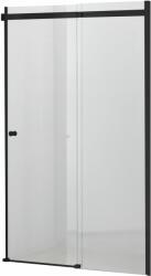Hagser Alena uși de duș 130 cm culisantă negru mat/sticlă transparentă HGR19000021 (HGR19000021)