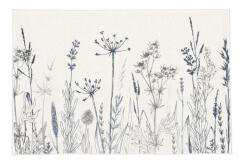 Kleine Wolke Savannah covor de baie 100x60 cm dreptunghiular bej-mix culori 9166148519 (9166148519) Covor baie