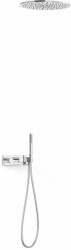 TRES B-System set de duș ascuns cu termostat cu duș de ploaie crom 30735206 (30735206)