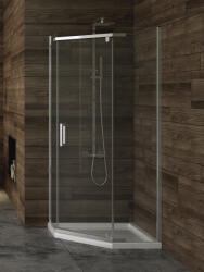 NEW TRENDY New Komfort cabină de duș 90x90 cm crom luciu/sticlă transparentă K-0804 (K0804)