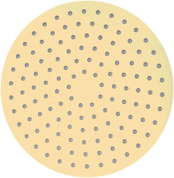 Oltens Atran cap de duș 22x22 cm rotund auriu strălucitor 37004800 (37004800)