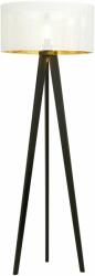 Emibig Aston lampă de podea 1x15 W alb-negru-auriu 1147/LP1 (1147LP1)