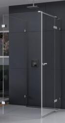 NEW TRENDY Eventa cabină de duș 90x90 cm pătrat crom luciu/sticlă transparentă EXK-4604 (EXK4604)