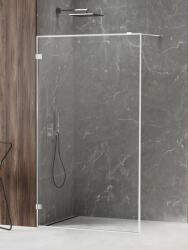 NEW TRENDY Avexa perete cabină de duș walk-in 80 cm crom luciu/sticla transparentă EXK-2506 (EXK2506)