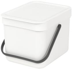 Brabantia Sort & Go cos de gunoi 6 l alb 109706 (109706) Cos de gunoi