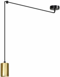 Emibig Traker lampă suspendată 1x30 W negru-auriu 526/1