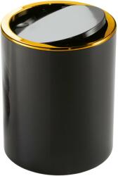 Kleine Wolke Golden Clap cos de gunoi 5 l negru 8418926858 (8418926858) Cos de gunoi
