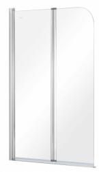 Besco Prime paravan cadă 90 cm două piese crom luciu/sticlă transparentă PNP-2S (PNP2S)