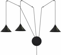 Emibig Abramo lampă suspendată 3x15 W negru 160/3 (1603)