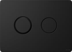 Cersanit Accento Circle buton de spălare pentru WC negru K97-425 (K97425)
