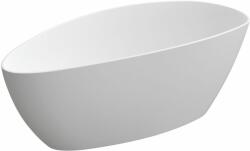 Omnires M+ cadă freestanding 156x71 cm ovală alb BARCELONA156BM (Barcelona156BM)