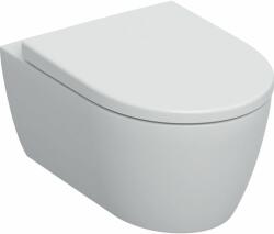 Geberit iCon set vas și capac agăţat fără margine alb lucios 501.664. 00.8 (501664008)