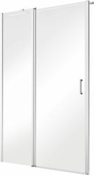 Besco Exo-C uși de duș 120 cm înclinabilă crom luciu/sticlă transparentă EC-120-190C (EC120190C)
