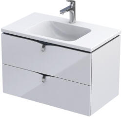Oristo Siena dulap 79.6x45.5x50 cm sub chiuveta pe perete alb OR45-SD2S-80-1 (OR45SD2S801)