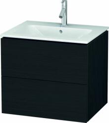 Duravit L-Cube dulap 62x48.1x55 cm sub chiuveta pe perete negru-stejar LC624001616 (LC624001616)