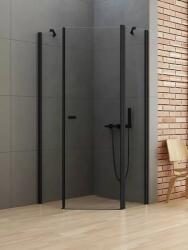 NEW TRENDY New Soleo Black cabină de duș 80x80 cm negru mat/sticlă transparentă K-0612 (K0612)