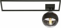 Emibig Imago Stripe lampă de tavan 1x10 W negru-transparent 1132/1A (11321A)