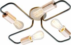 Candellux Herpe lampă de tavan 4x60 W negru-cupru 34-66923 (3466923)