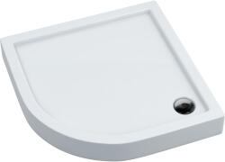 Oltens Vindel cădiță de duș semirotundă x80 cm alb 16003000 (16003000)