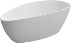 Omnires M+ cadă freestanding 156x71 cm ovală alb BARCELONA156BP (BARCELONA156BP)