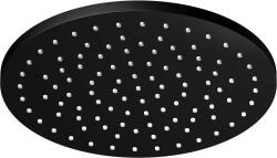 Steinberg 100 cap de duș 20x20 cm rotund negru 1001687S (1001687S)
