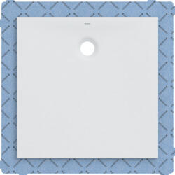 Geberit Olona cădiță de duș pătrată 120x120 cm alb 550.903. 00.1 (550903001)