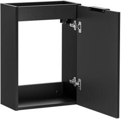 Comad Adel Black dulap 40x22x57 cm sub chiuveta pe perete negru ADEL BLACK 82-40-B-1D (ADELBLACK8240B1D)