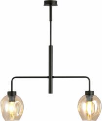 Emibig Lukka lampă de tavan 2x15 W negru-chihlimbar 1165/2 (11652)