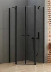 NEW TRENDY New Soleo Black cabină de duș 90x90 cm negru mat/sticlă transparentă K-0617 (K0617)