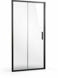 RAVAK Blix Slim uși de duș 110 cm culisantă negru mat/sticlă transparentă X0PMD0300Z1