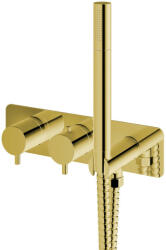 KOHLMAN Axel Gold baterie cadă-duș ascuns da auriu QW265AGD