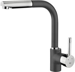 Strohm Teka ARK baterie bucătărie pe picior crom-negru-grafit/gri 23938120Q (23938120Q)