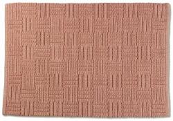 Kela Leana covor de baie 65x55 cm dreptunghiular roz 23510