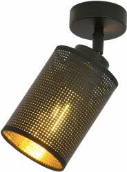 Emibig Bronx lampă de tavan 1x60 W negru-auriu 1152/1 (11521)