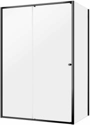 Sealskin Contour cabină de duș 120x90 cm dreptunghiular negru mat/sticlă transparentă CD101296195100 (CD101296195100)