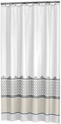 Sealskin Marrakech perdea de duș 200x180 cm alb-argint-auriu 235281318 (235281318) Perdea de dus